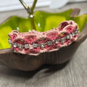 Rose Gonzales woven bracelet